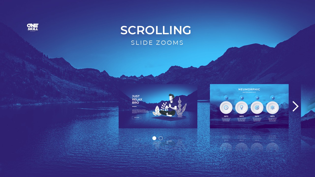 SCROLING SLIDE ZOOM